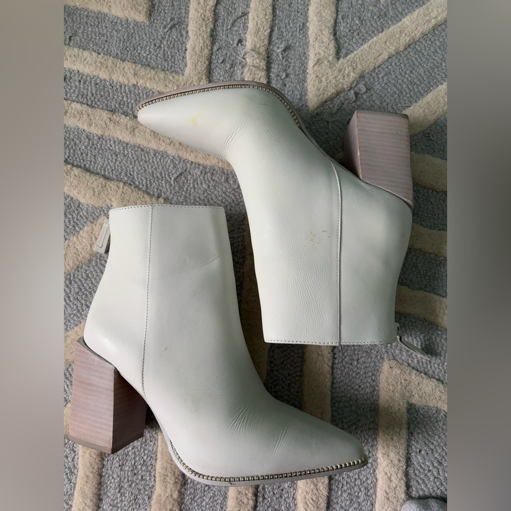 White booties